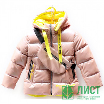 Куртка осенняя для девочки (MULTIBREND) арт.bun-П2-5 цвет розовый Куртка осенняя для девочки (MULTIBREND) арт.bun-П2-5 цвет розовый