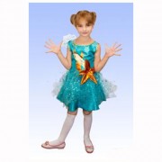 Костюм для девочки Морская звезда (платье) р.28/110 ткань