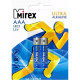 Батарейка LR03 Mirex ВL2 (цена за упаковку)