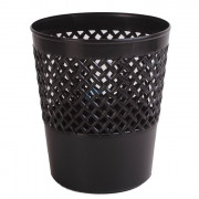 Корзина для мусора 12л решетчатая черная deVENTE арт.4106501 (Ст.12)