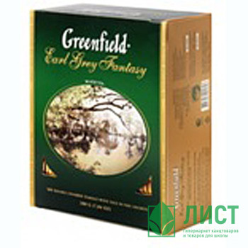 Чай Greenfield 100пак. Earl Grey Fantasy черный с ароматом бергамота (Ст.9) Чай Greenfield 100пак. Earl Grey Fantasy черный с ароматом бергамота (Ст.9)