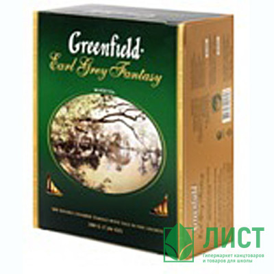 Чай Greenfield 100пак. Earl Grey Fantasy черный с ароматом бергамота (Ст.9) Чай Greenfield 100пак. Earl Grey Fantasy черный с ароматом бергамота (Ст.9)