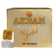Чай Акбар "Голд" 100пак. черный (Ст.6)