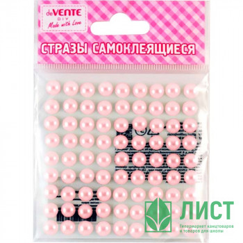 Наклейки-стразы акриловые (deVENTE) Жемчуг нежно-розовые 80шт арт.8002204 Наклейки-стразы акриловые (deVENTE) Жемчуг нежно-розовые 80шт арт.8002204