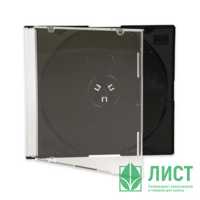 Коробка для CD с чёрной подложкой, тонк. Коробка для CD с чёрной подложкой, тонк.