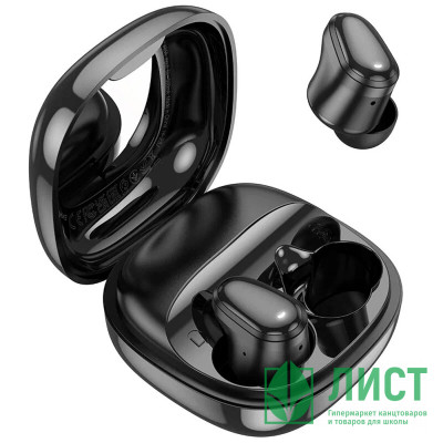 Наушники беспров.HOCO EQ13 Fun true wireless BT headset, черный Наушники беспров.HOCO EQ13 Fun true wireless BT headset, черный