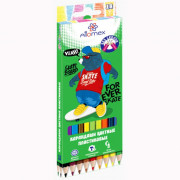 Карандаши цветные (Attomex) пластиковые Be cool 18 цветов М 2,65мм арт.5023610