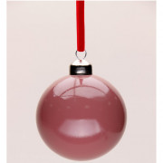 Шар пластик 08см глянцевый цв.насыщенно красно-фиолетовый 115 арт.РШ2515