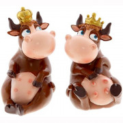 Копилка СГ "Коровка" 13см в ассортименте арт.753929