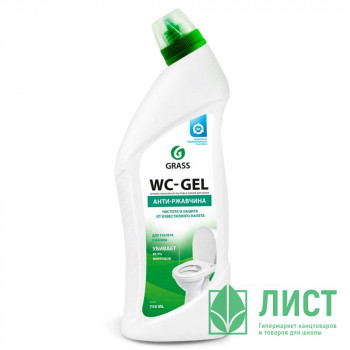 Чистящее средство для сантехники WC-gel 750мл Grass арт.219175 Чистящее средство для сантехники WC-gel 750мл Grass арт.219175