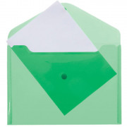 Папка-конверт на кнопке А4(235*325) 180мкм deVENTE зеленый арт.3071408