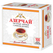 Чай AZERCAY 100пак.Чёрный с бергамотом