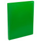 Папка скоросшиватель пружина А4 15мм пластиковая  0,5мм зеленая (Buro) арт.ECB04PGREEN