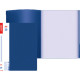 Папка 20 файлов 0,50мм пластик deVente синяя арт.3101407 (Ст.30)