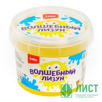 Игрушка Лизун Волшебный (LORI) Желтый аромат банана 120мл арт.Лз-006 Игрушка Лизун Волшебный (LORI) Желтый аромат банана 120мл арт.Лз-006