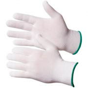 Перчатки чистый нейлон (белые) Gward Touch размер L