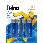 Батарейка LR06 Mirex ВL4 (цена за упаковку) (Ст.4/48)