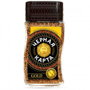 Кофе Черная карта "GOLD" 95гр банка стекло