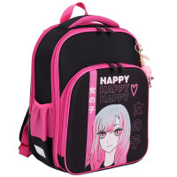 Ранец для девочек школьный (КОКОС) COMFORT Happy Anime 27x37x15 см арт.230361