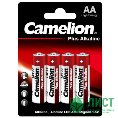 Батарейки Camelion LR06 (АА) алкалиновые BL4 (цена за упаковку) (Ст.48) Батарейки Camelion LR06 (АА) алкалиновые BL4 (цена за упаковку) (Ст.48)