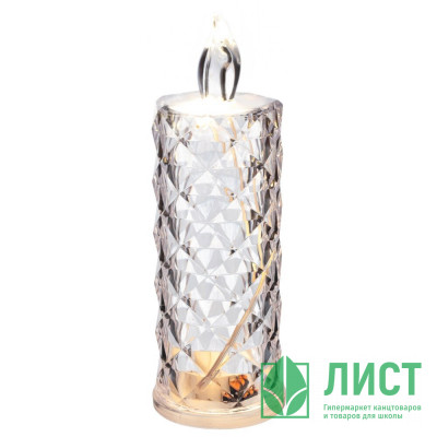 Свеча LED на батарейках (3*LR54) 15,5*5см арт.804999 (Ст.12) Свеча LED на батарейках (3*LR54) 15,5*5см арт.804999 (Ст.12)
