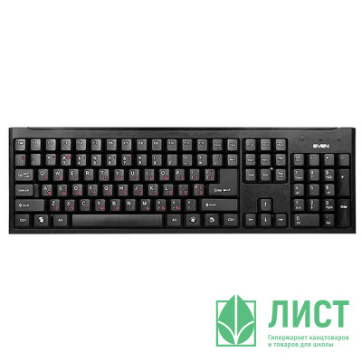 Клавиатура провод. SVEN Standard 303 Power USB+PS/2 чёрная Клавиатура провод. SVEN Standard 303 Power USB+PS/2 чёрная