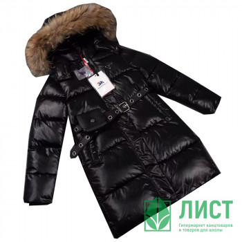 Куртка зимняя для девочки (MULTIBREND) арт.yb-L1043-1 цвет черный Куртка зимняя для девочки (MULTIBREND) арт.yb-L1043-1 цвет черный