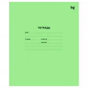 Тетрадь 24 листа клетка (BG) Зеленые тетради арт.Т5ск24 57430