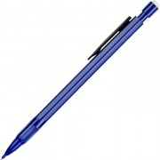 Карандаш механический 0,5мм Attache с ластиком цветной корпус синий арт.730859 (Ст.12)
