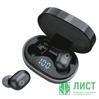 Наушники WALKER WTS-11(сенс.управление,независ.работа наушников,цифр.индикатор заряд) цв.черный Наушники WALKER WTS-11(сенс.управление,независ.работа наушников,цифр.индикатор заряд) цв.черный