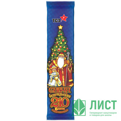 Бенгальские огни 21см 06шт/наб. 35сек. ассорти арт.ТР156 Бенгальские огни 21см 06шт/наб. 35сек. ассорти арт.ТР156