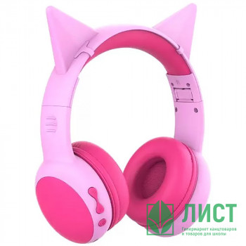 Наушники мониторные Perfeo BT детские KIDS PF B4862 цв.розовый Наушники мониторные Perfeo BT детские KIDS PF B4862 цв.розовый