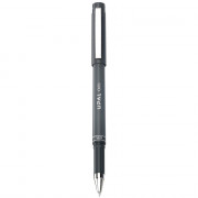 Ручка гелевая  прозрачный корпус Deli Upal, 0,5мм, черный арт.EG11-BK Ст.12)