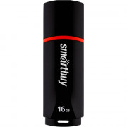 Флеш диск 16GB USB 2.0 SmartBuy Crown SB16GBCRW-K, черный
