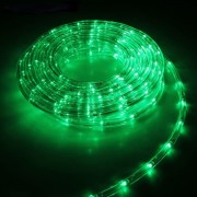 Гирлянда электрическая уличная Дюралайт 10м LED цвет зеленый 8режимов арт.1589828