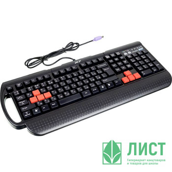 Клавиатура провод. A4Tech X7-G700 черный PS/2 Клавиатура провод. A4Tech X7-G700 черный PS/2