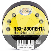 Изолента ПВХ 15мм*20м чёрная AVIORA арт.305-004