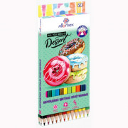 Набор карандашей цветных (Attomex) пластиковые Dolce Vita 24 цветов М 2,65мм арт.5024611
