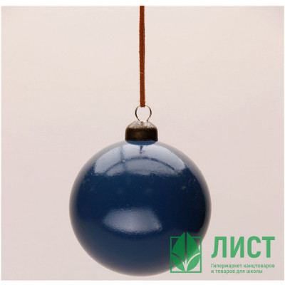 Шар пластик 08см глянцевый цв.темно-синий 162 арт.РШ2562 Шар пластик 08см глянцевый цв.темно-синий 162 арт.РШ2562