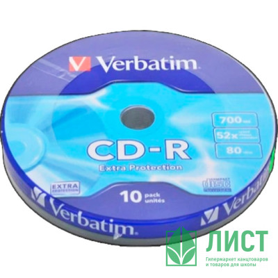 Диск  CD-R VS 700Mb 80min 52x bulk (Ст.50) Диск  CD-R VS 700Mb 80min 52x bulk (Ст.50)
