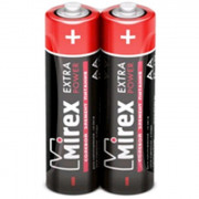 Батарейка R06 Mirex BL2 (цена за упаковку) (Ст.2/60) без блистера