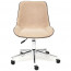 Кресло офисное STYLE без подлокотников флок бежевый (7) - 