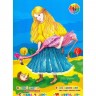 Цветной картон А3 6 листов 6 цветов мелованный двухсторонний (ЛИЛИЯ ХОЛДИНГ) Страна чудес 210г/м арт НК-1066