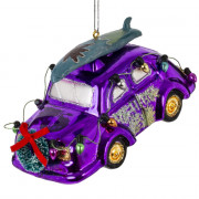 Фигурка на ёлку стекло (серия Коллекция) 06,5см "Машинка" арт.813830