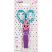 Ножницы детские 135мм пластик ручки (deVENTE) 100% Cute Rabbit арт 8010013