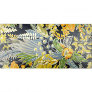 Открытка-конверт Без надписи "Цветы, листья" фольга арт.075786