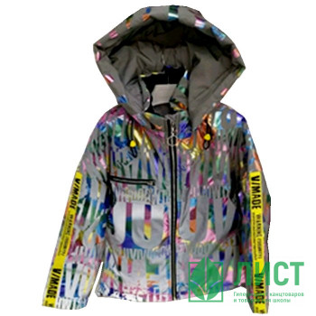 Куртка осенняя для девочки (Venedise) арт.98059 размерный ряд 36/140-44/170 цвет мультиколор Куртка осенняя для девочки (Venedise) арт.98059 размерный ряд 36/140-44/170 цвет мультиколор
