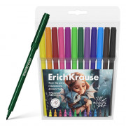 Фломастеры (ErichKrause) Magic Pet 12цветов арт.62987