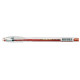 Ручка гелевая  прозрачный корпус  Crown 0,7мм оранжевый металлик арт.HJR-500GSM