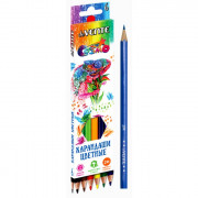 Набор карандашей цветных (deVENTE) Cosmo 06 цветов 2М 2,8мм арт.5021303